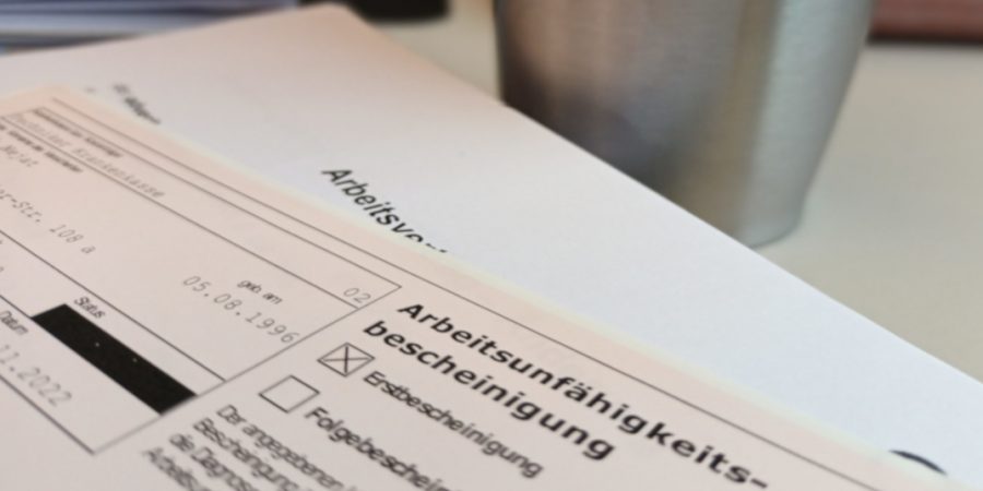 Elektronische Arbeitsunfähigkeitsbescheinigung